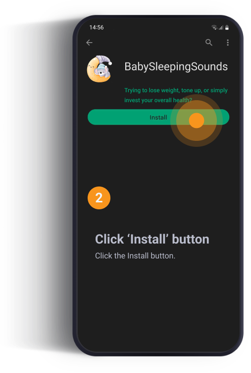 Install the BabySleepySounds app